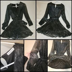 Black and Silver Dress